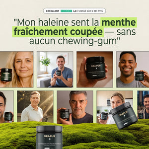 Complément en Gel aux Plantes Anti-Mauvaise Haleine par Orapur™