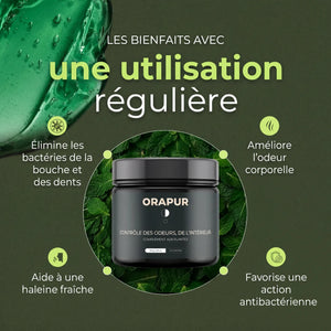 Complément en Gel aux Plantes Anti-Mauvaise Haleine par Orapur™