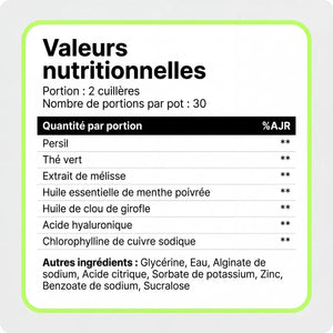 Complément en Gel aux Plantes Anti-Mauvaise Haleine par Orapur™