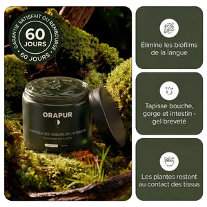 Complément en Gel aux Plantes Anti-Mauvaise Haleine par Orapur™